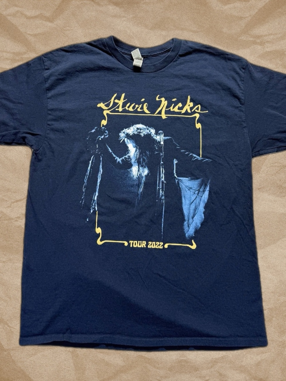 Stevie Nicks Tour Graphic Tee Vintage Rock Shirt Boho Music Fan Concert Tee